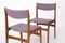 Chaises Mid-Century en Teck, Danemark, 1960s, Set de 4 4