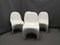 Mid-Century White Cantilever Chairs by Verner Panton, 1978, Set of 4 1