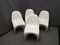 Mid-Century White Cantilever Chairs by Verner Panton, 1978, Set of 4 2