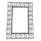 Spanish Wrought Iron Mirror Frame 1