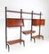 Mid-Century Modern Modular Wall Unit in Teak by Louis van Teeffelen for Wébé, 1950s, Set of 13, Image 3