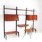 Mid-Century Modern Modular Wall Unit in Teak by Louis van Teeffelen for Wébé, 1950s, Set of 13, Image 2