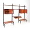 Mid-Century Modern Modular Wall Unit in Teak by Louis van Teeffelen for Wébé, 1950s, Set of 13 7