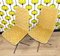 Vintag Dining Room Chairs in Velvet Brocade, 1970s, Set of 4, Image 13