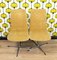 Vintag Dining Room Chairs in Velvet Brocade, 1970s, Set of 4 12