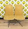 Vintag Dining Room Chairs in Velvet Brocade, 1970s, Set of 4, Image 12