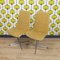 Vintag Dining Room Chairs in Velvet Brocade, 1970s, Set of 4, Image 22