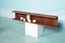 Large Mid-Century Wall Shelf in Walnut by Wilhelm Renz, 1960s, Image 7