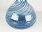Vase aus blauem & klarem Muranoglas von Barovier & Toso, 1960er 6