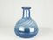 Blue & Clear Murano Glass Vase from Barovier & Toso, 1960s 5