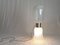 Lámpara italiana de cristal de Murano claro y blanco, años 60, Imagen 6