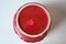Burgundy Red Ceramic Cache by Saint Clément, 1940s 3