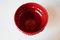 Burgundy Red Ceramic Cache by Saint Clément, 1940s 4