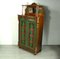 Small Art Nouveau Cabinet in Walnut and Copper, Germany, 1900s 2