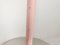 Sella Hocker aus rosa Metall & Leder von A. Castiglioni für Zanotta, 1960er-1970er 13