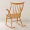 Danish Beech Rocking Chair by Illum Wikelso for Niels Eilsen, 1960s 6