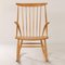 Danish Beech Rocking Chair by Illum Wikelso for Niels Eilsen, 1960s, Image 3