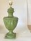 Table Lamp in Green Ceramic from Lancel Paris, France, 1970s, Image 14