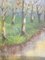 Fiume e alberi, Inizio XX secolo, Dipinto ad olio, Con cornice, Immagine 12