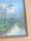 Fiume e alberi, Inizio XX secolo, Dipinto ad olio, Con cornice, Immagine 11
