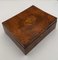 Austrian Biedermeier Jewelry Box in Walnut Veneer, 1820 5