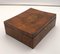 Austrian Biedermeier Jewelry Box in Walnut Veneer, 1820 2