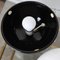 Lampada da tavolo sferica in ceramica e vetro di Murano attribuita ad Alvino Bagni per Lampalla, Italia, anni '70, Immagine 4