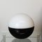 Lampada da tavolo sferica in ceramica e vetro di Murano attribuita ad Alvino Bagni per Lampalla, Italia, anni '70, Immagine 3
