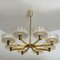 Large Chandelier from Orrefors, 1960s 6