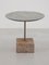 Brutalist Side Table in Grey Stone and Marble, 1967 9