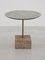 Brutalist Side Table in Grey Stone and Marble, 1967, Image 9