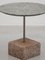 Brutalist Side Table in Grey Stone and Marble, 1967 11