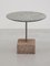 Brutalist Side Table in Grey Stone and Marble, 1967 7