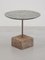 Brutalist Side Table in Grey Stone and Marble, 1967 10