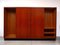 Credenza grande con ante scorrevoli attribuita ad Alfred Hendrickx per Belform, anni '60, Immagine 3