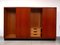 Credenza grande con ante scorrevoli attribuita ad Alfred Hendrickx per Belform, anni '60, Immagine 4