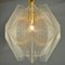 Pendant Lamp in Acrylic Glass, Wire and Brass, 1970s 11