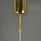 Pendant Lamp in Acrylic Glass, Wire and Brass, 1970s, Image 12