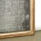 Espejo francés rectangular de madera dorada con vidrio zorro, Imagen 4