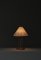 Scandinavian Wabi-Sabi Bamboo Table Lamp Shade with Pressed Plants, 1950s 9