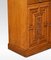 Carved Golden Oak Cabinet 6