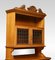 Carved Golden Oak Cabinet 8