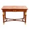 Empire Table Covered with Precious Wood Veneer and Gilded Bronze, Image 1
