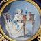 Louis XVI ound Porcelain Box with Miniature 3