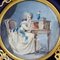 Louis XVI ound Porcelain Box with Miniature, Image 3