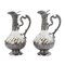 French Glass Wine Jugs in Silver from Frangiere & Laroche, 1880s, Set of 2, Image 2