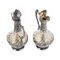 French Glass Wine Jugs in Silver from Frangiere & Laroche, 1880s, Set of 2, Image 6