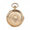 Heures Reputition Quarts Chronographs 14k Gold Pocket Watch, 1890s 3