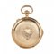 Heures Reputition Quarts Chronographs Taschenuhr aus 14 Karat Gold, 1890er 3