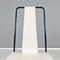 Italienische Moderne Stühle aus weißem Leder von Adalberto dal Lago für Misura Emme, 1980er, 4er Set 6